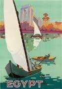 Affiche publicitaire Egypte (H. Hashim) - Muzeo.com