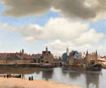 Vue de Delft (Johannes Vermeer) - Muzeo.com