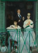 Le balcon (Edouard Manet) - Muzeo.com